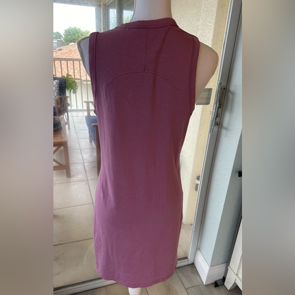 Lululemon All Yours Tank Dress Color Pink Vitasea Midi - Picture 3 of 11